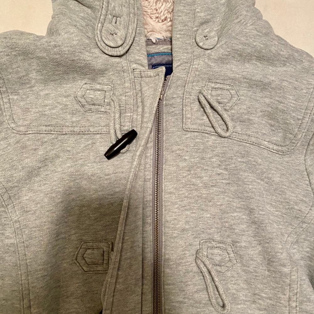 American Eagle Button/Zip Winter Jacket - image 2